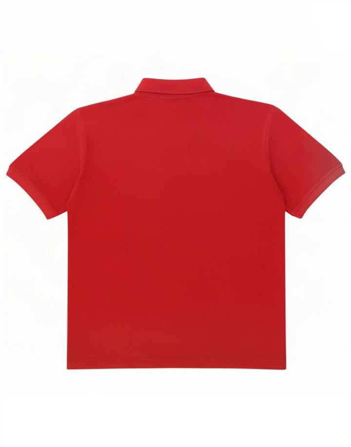 Kappa Mens Polo Shirt Large Red Cotton