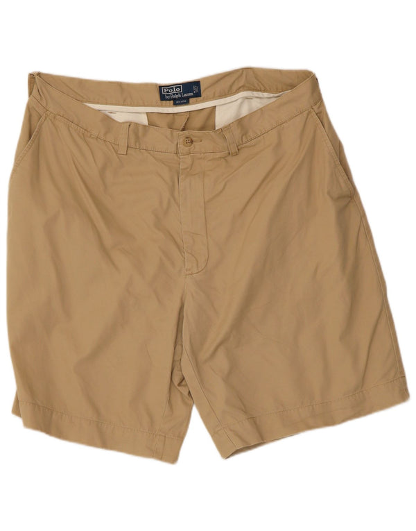 Polo Ralph Lauren Mens Chino Shorts W38 XL Beige Cotton