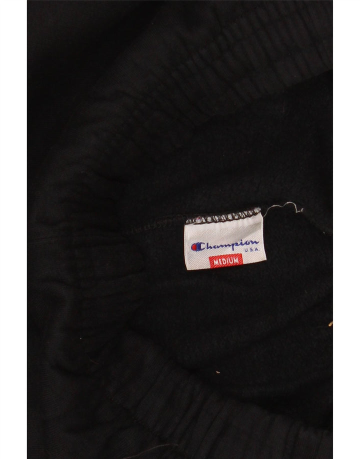 CHAMPION Mens Tracksuit Trousers Medium Black