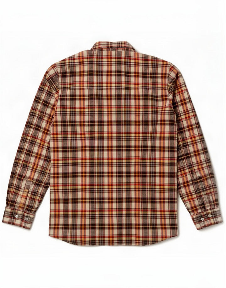 Vintage Mens Flannel Shirt Size 36 XS Multicoloured Check