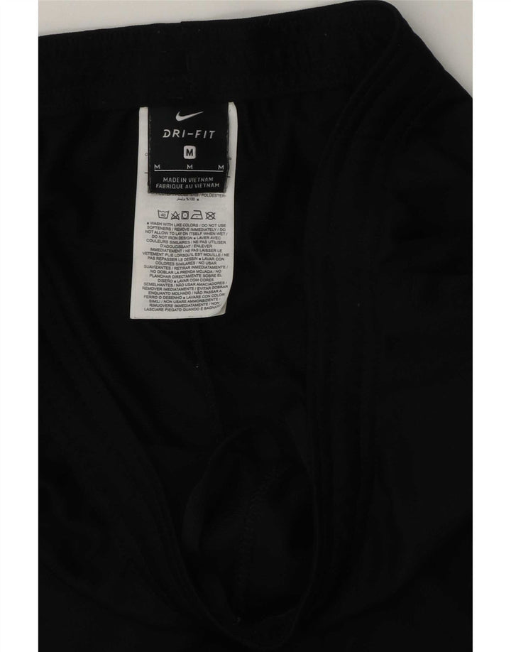 Nike Mens Dri Fit Tracksuit Trousers Medium Black Polyester