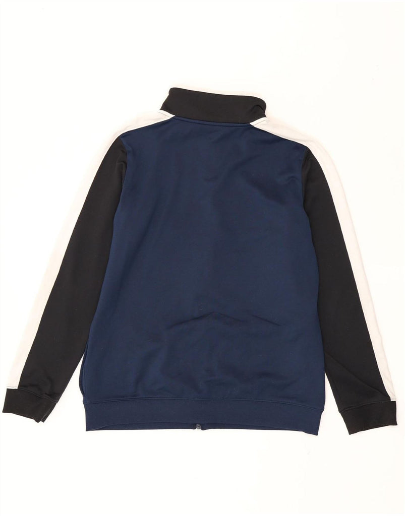 UNDER ARMOUR Boys Tracksuit Top Jacket 13-14 Years XL Navy Blue Vintage Under Armour and Second-Hand Under Armour from Messina Hembry 