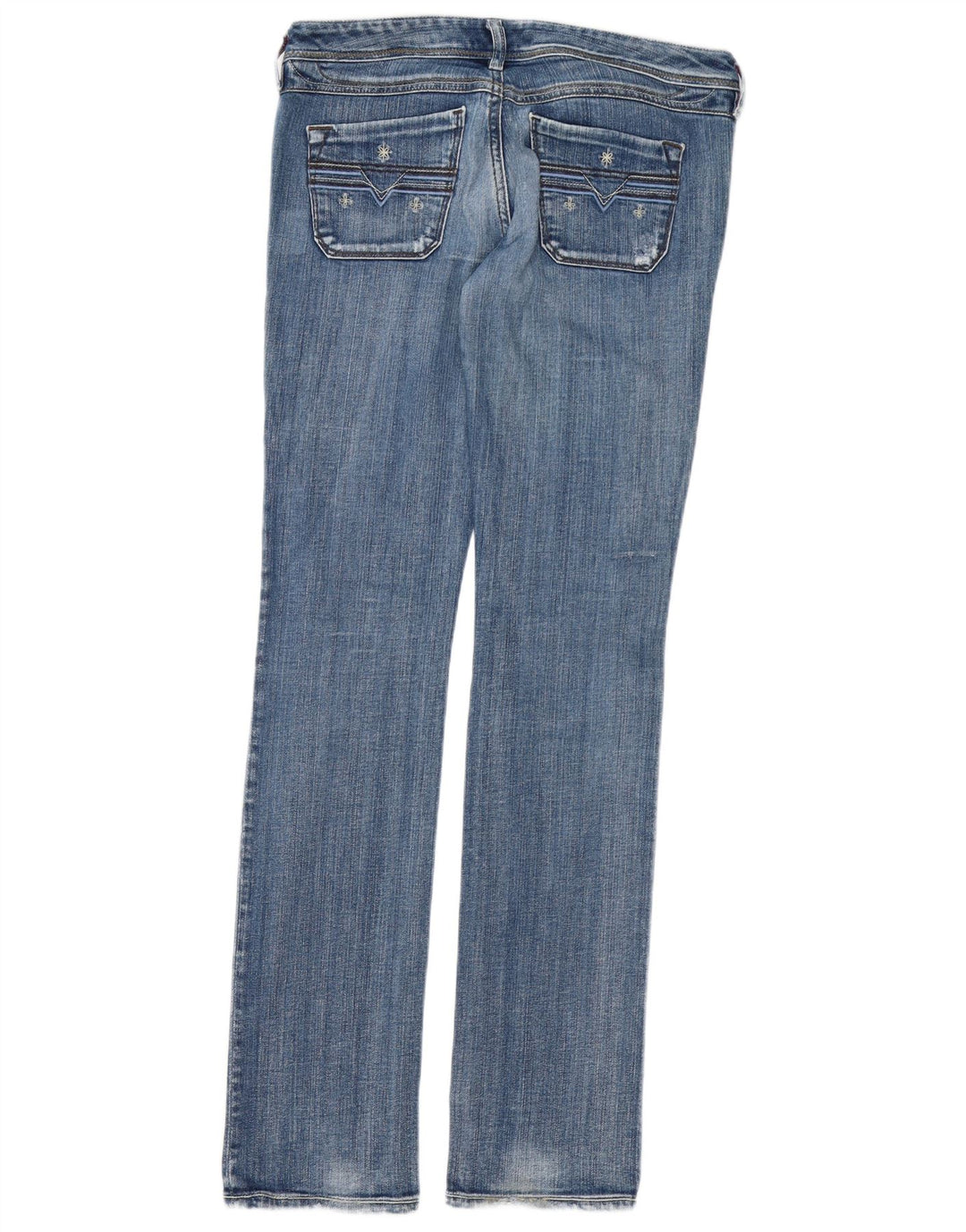 DIESEL Womens Slim Jeans W31 L35 Blue Cotton