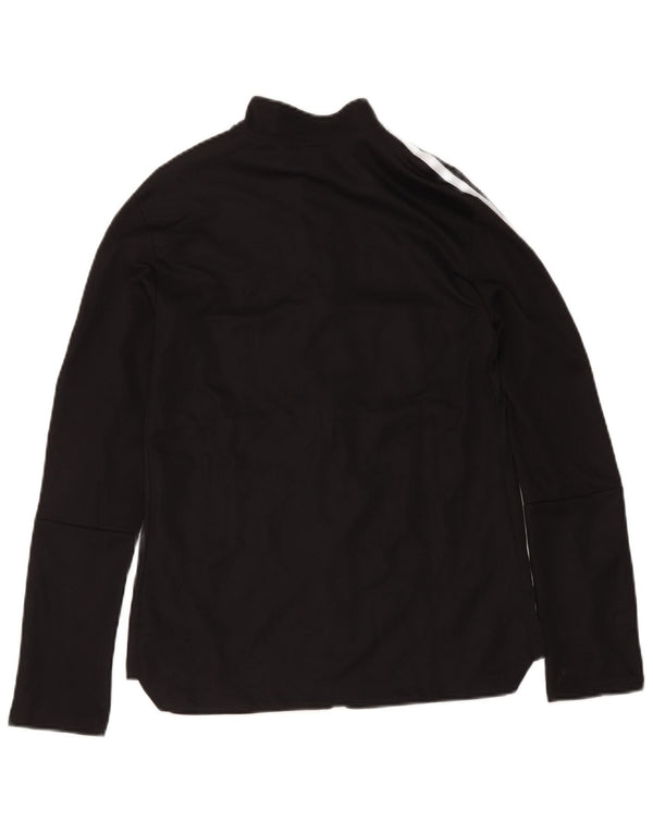 Adidas Womens Aeroready Tracksuit Top Jacket UK 12/14 Medium Black Sports