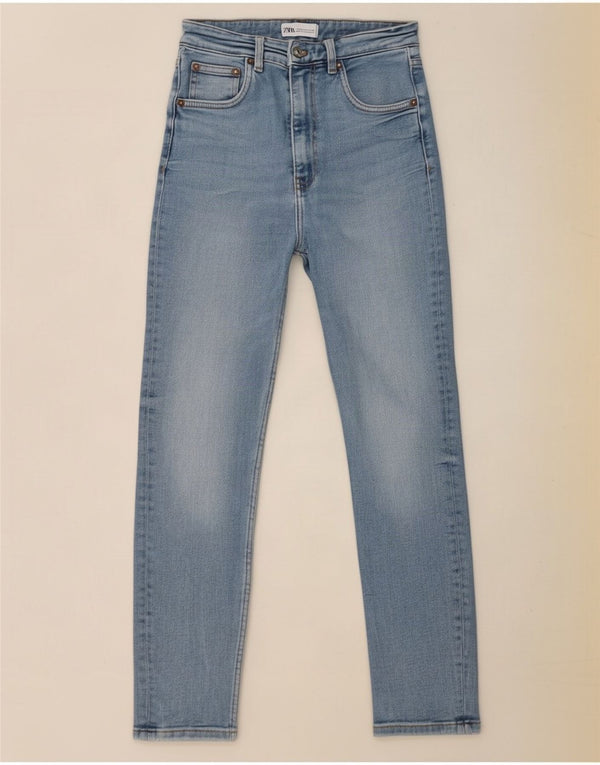 Zara Womens Skinny Jeans EU 36 XS W26 L26 Blue