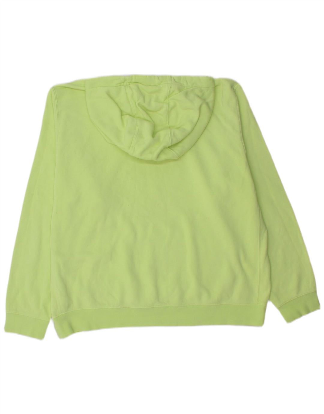 Nike Mens Hoodie Jumper Large Green Cotton