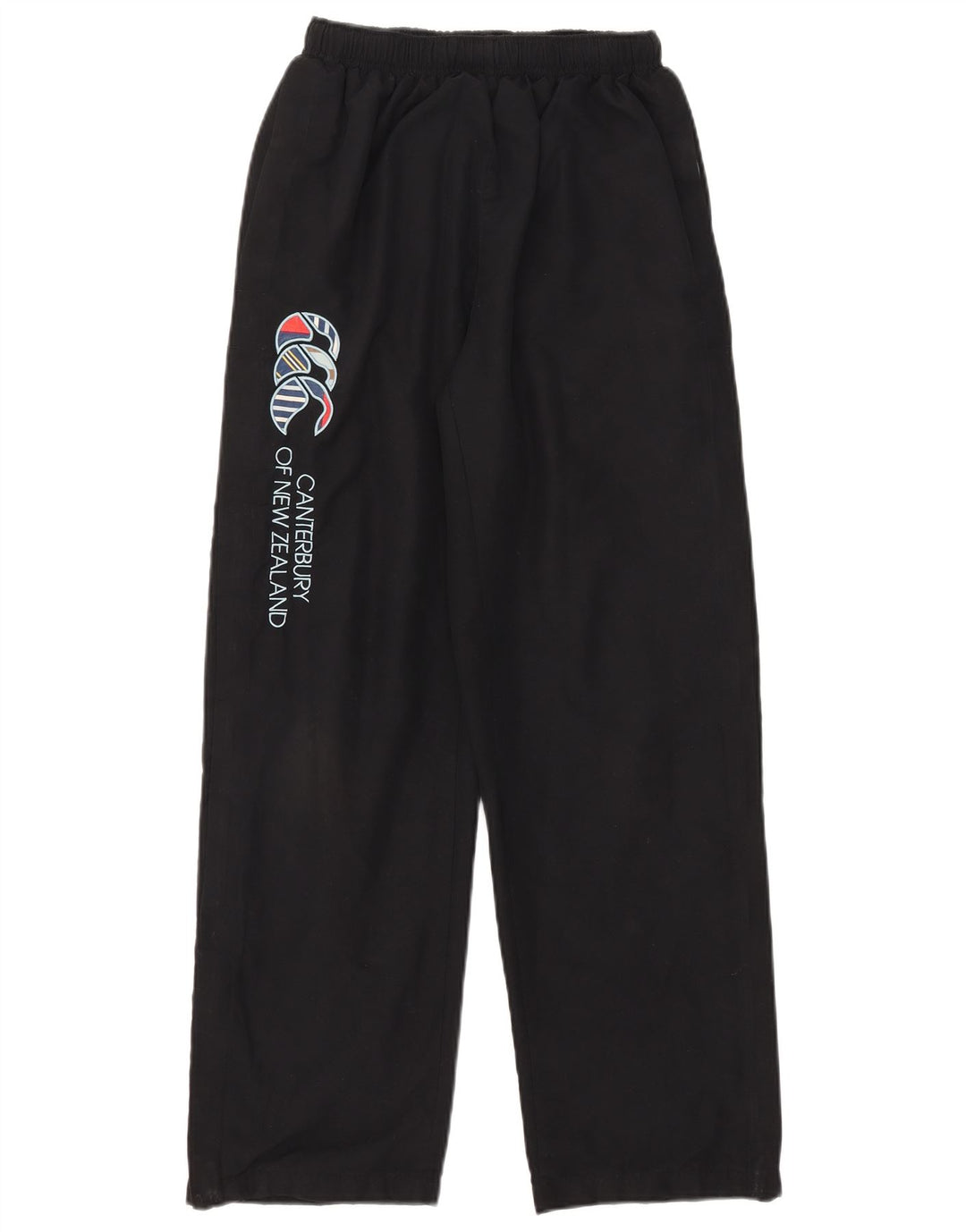 Canterbury Mens Graphic Tracksuit Trousers Small Black Polyester
