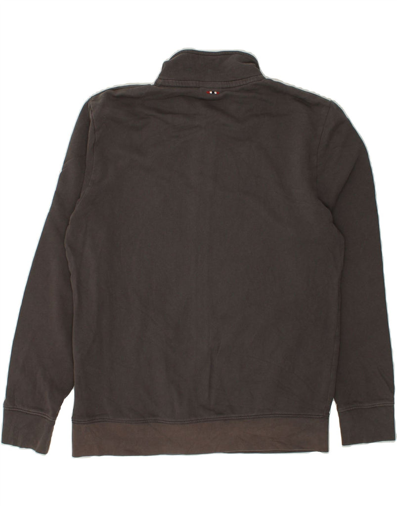 NAPAPIJRI Mens Tracksuit Top Jacket XL Grey Cotton | Vintage Napapijri | Thrift | Second-Hand Napapijri | Used Clothing | Messina Hembry 