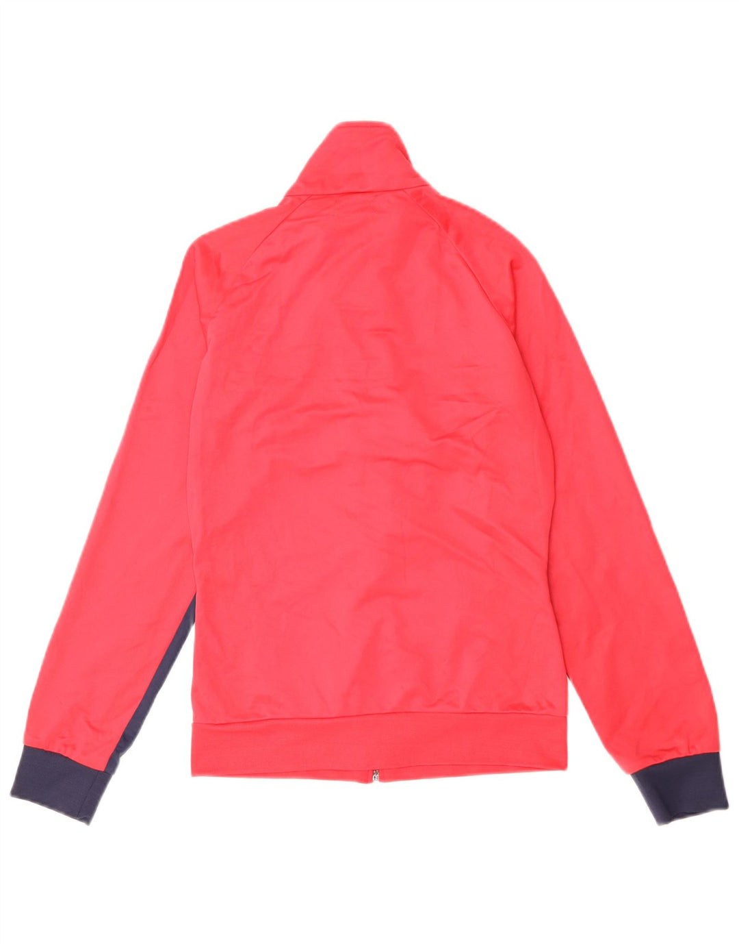 Kappa Womens Tracksuit Top Jacket UK 12 Medium Red Colourblock Polyester