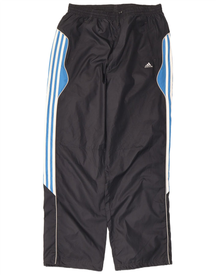 Adidas Mens Tracksuit Trousers XL  Grey Colourblock Polyester
