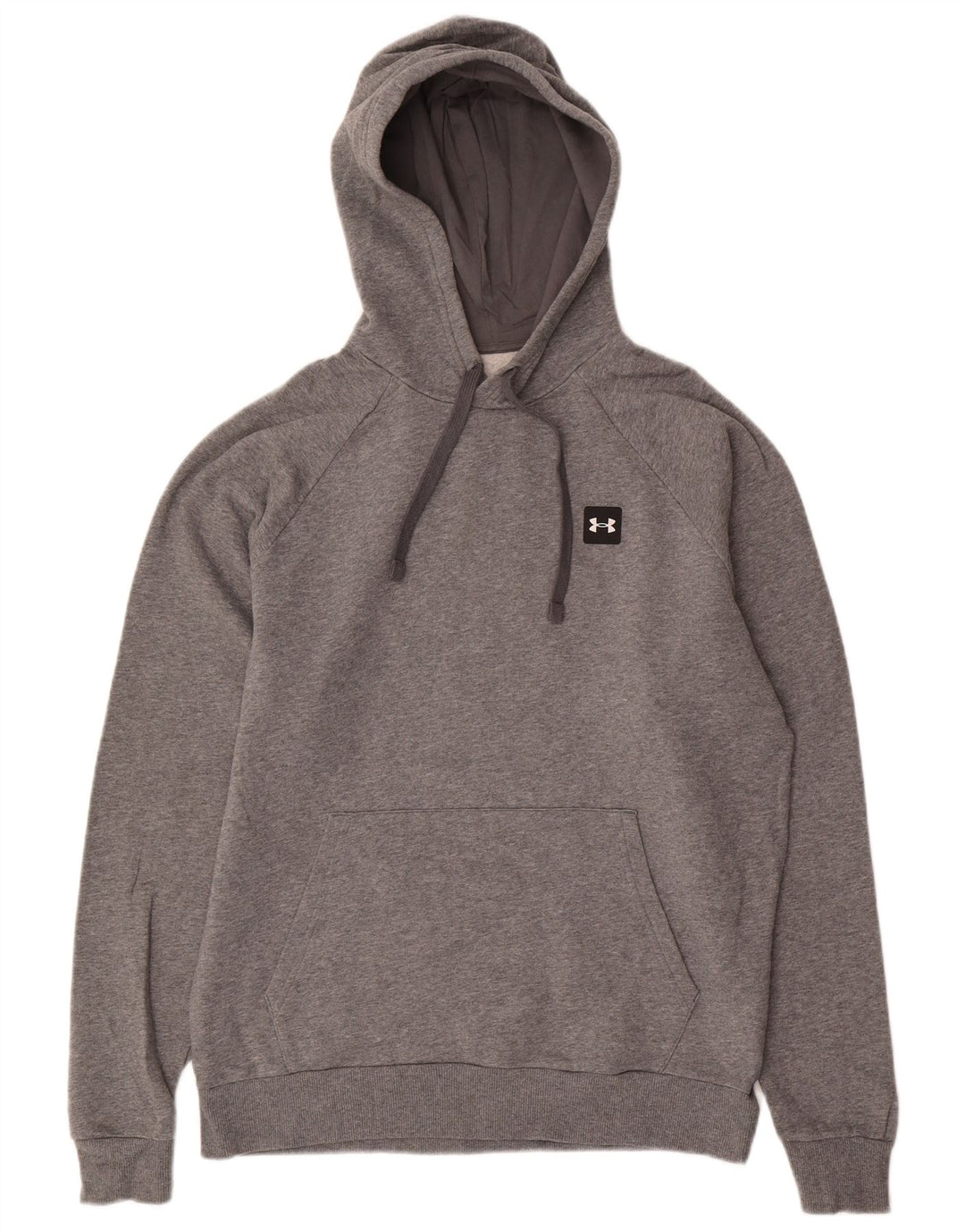 Under Armour Mens Cold Gear Hoodie Jumper Medium Grey Cotton