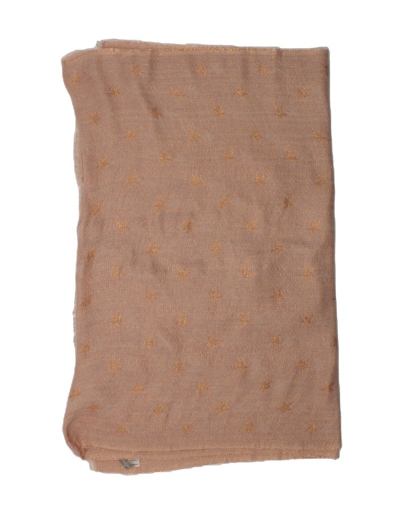 OLIVER BONAS Womens Square Scarf One Size Beige Polyester | Vintage Oliver Bonas | Thrift | Second-Hand Oliver Bonas | Used Clothing | Messina Hembry 