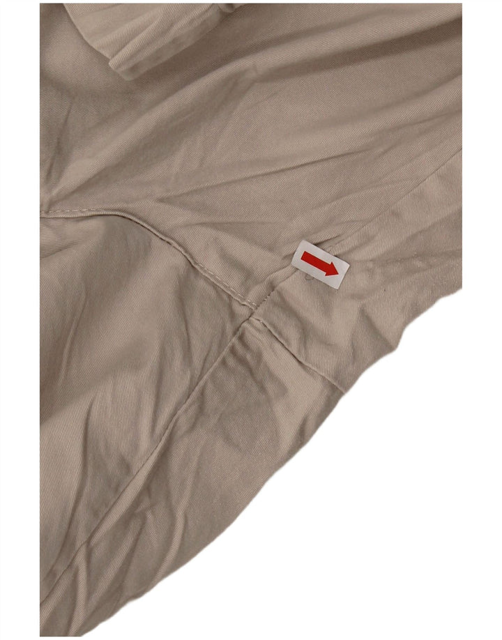 LEE Womens Capri Trousers US 14 XL W34 L19 Beige