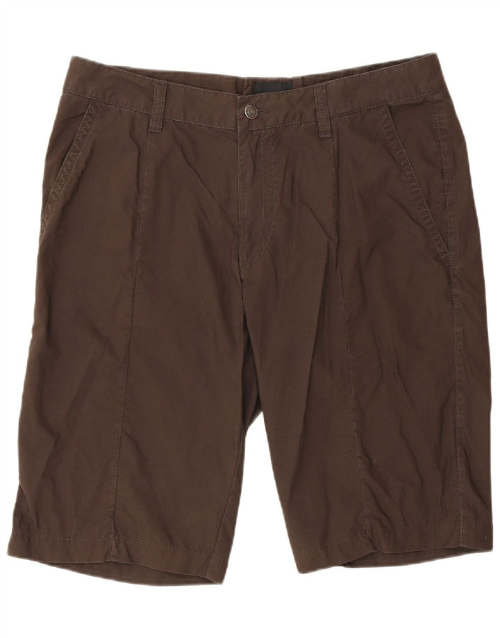 Calvin Klein Mens Chino Shorts W36 Large Brown Cotton