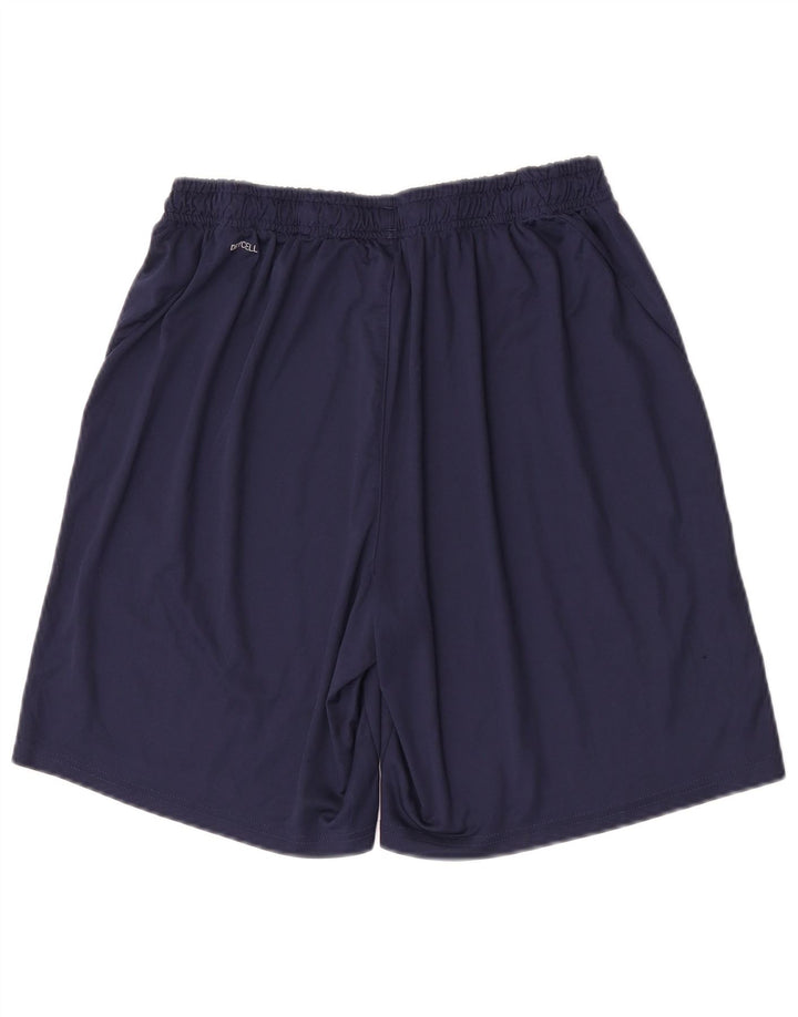 Puma Mens Sport Shorts Large Navy Blue Polyester
