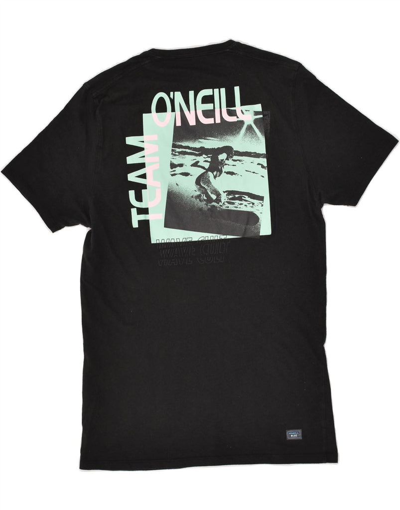 O'NEILL Mens Graphic T-Shirt Top Small Black Cotton | Vintage O'Neill | Thrift | Second-Hand O'Neill | Used Clothing | Messina Hembry 