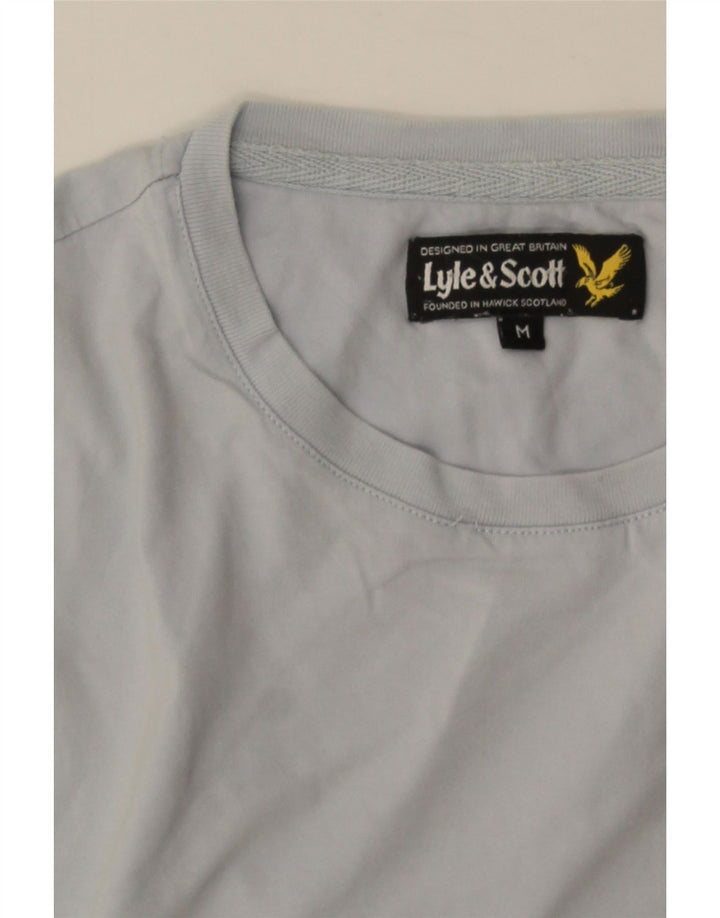 LYLE & SCOTT Mens T-Shirt Top Medium Grey