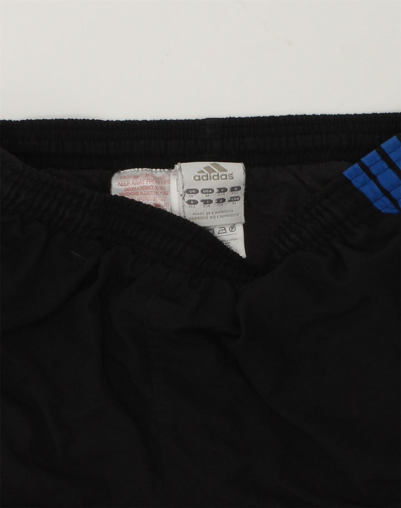 ADIDAS Boys Tracksuit Trousers Joggers 11-12 Years Black Polyester | Vintage Adidas | Thrift | Second-Hand Adidas | Used Clothing | Messina Hembry 