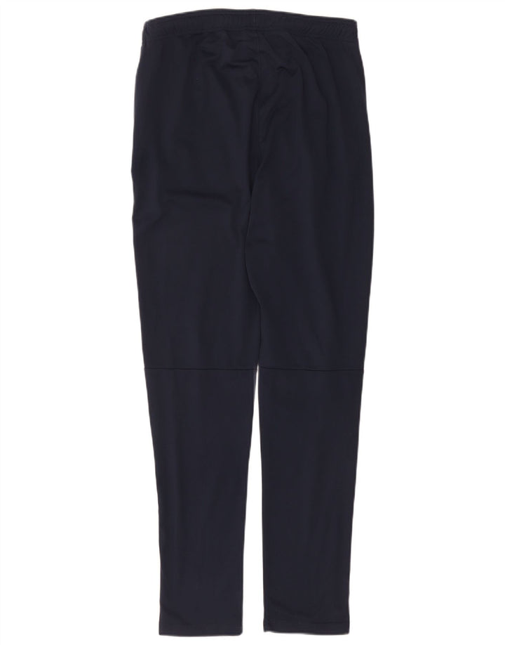 Nike Mens Dri Fit Tracksuit Trousers Medium  Navy Blue Polyester
