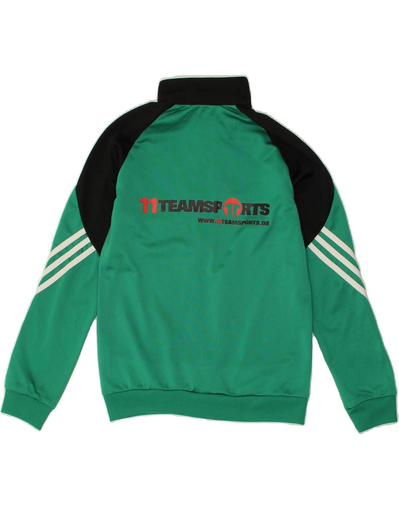 ADIDAS Boys Graphic Tracksuit Top Jacket 11-12 Years Large Green | Vintage Adidas | Thrift | Second-Hand Adidas | Used Clothing | Messina Hembry 