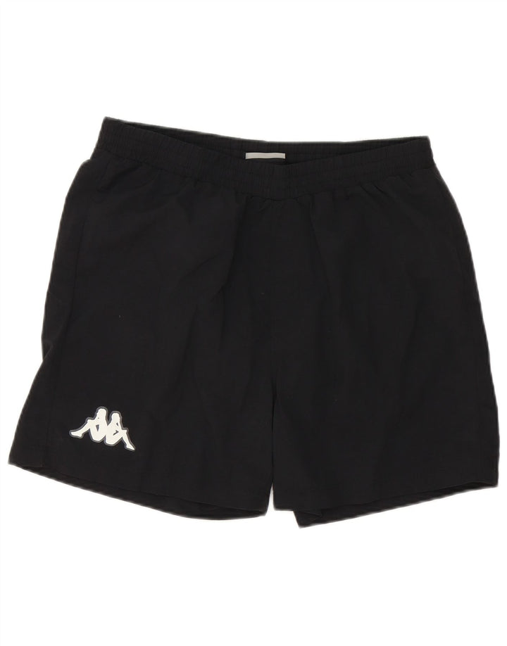 KAPPA Mens Swimming Shorts Medium  Black Polyester