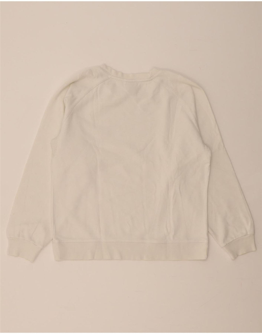 NIKE Womens Sweatshirt Jumper UK 16/18 XL White Vintage Nike and Second-Hand Nike from Messina Hembry 