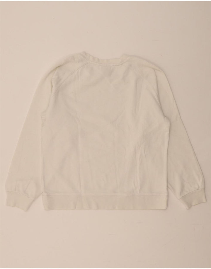 NIKE Womens Sweatshirt Jumper UK 16/18 XL White Vintage Nike and Second-Hand Nike from Messina Hembry 