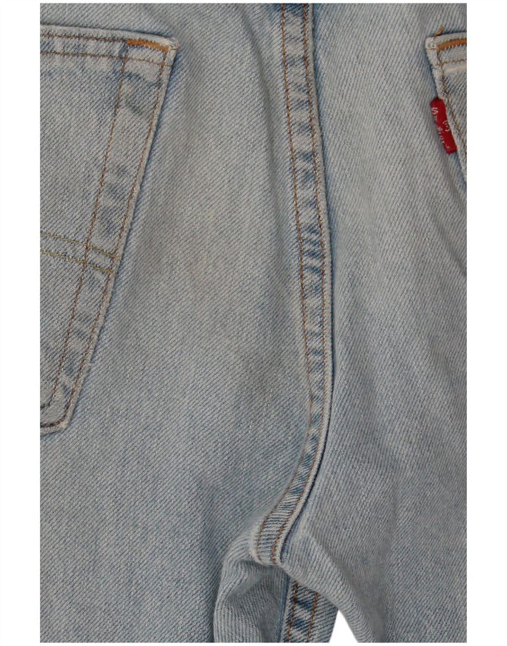 Levi's Mens 502 Tapered Jeans W30 L30 Blue Cotton