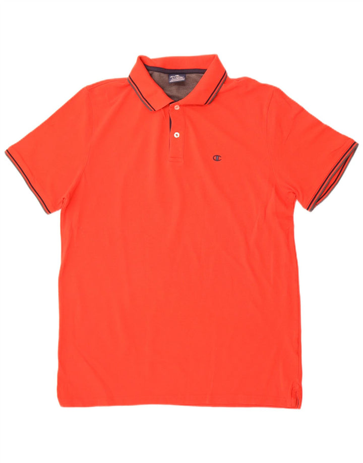 Champion Mens Polo Shirt XL Red