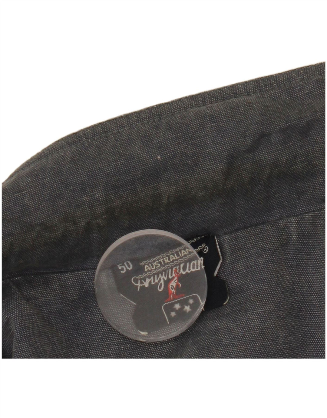 AUSTRALIAN L'ALPINA Mens Military Jacket IT 50 Large Navy Blue Cotton