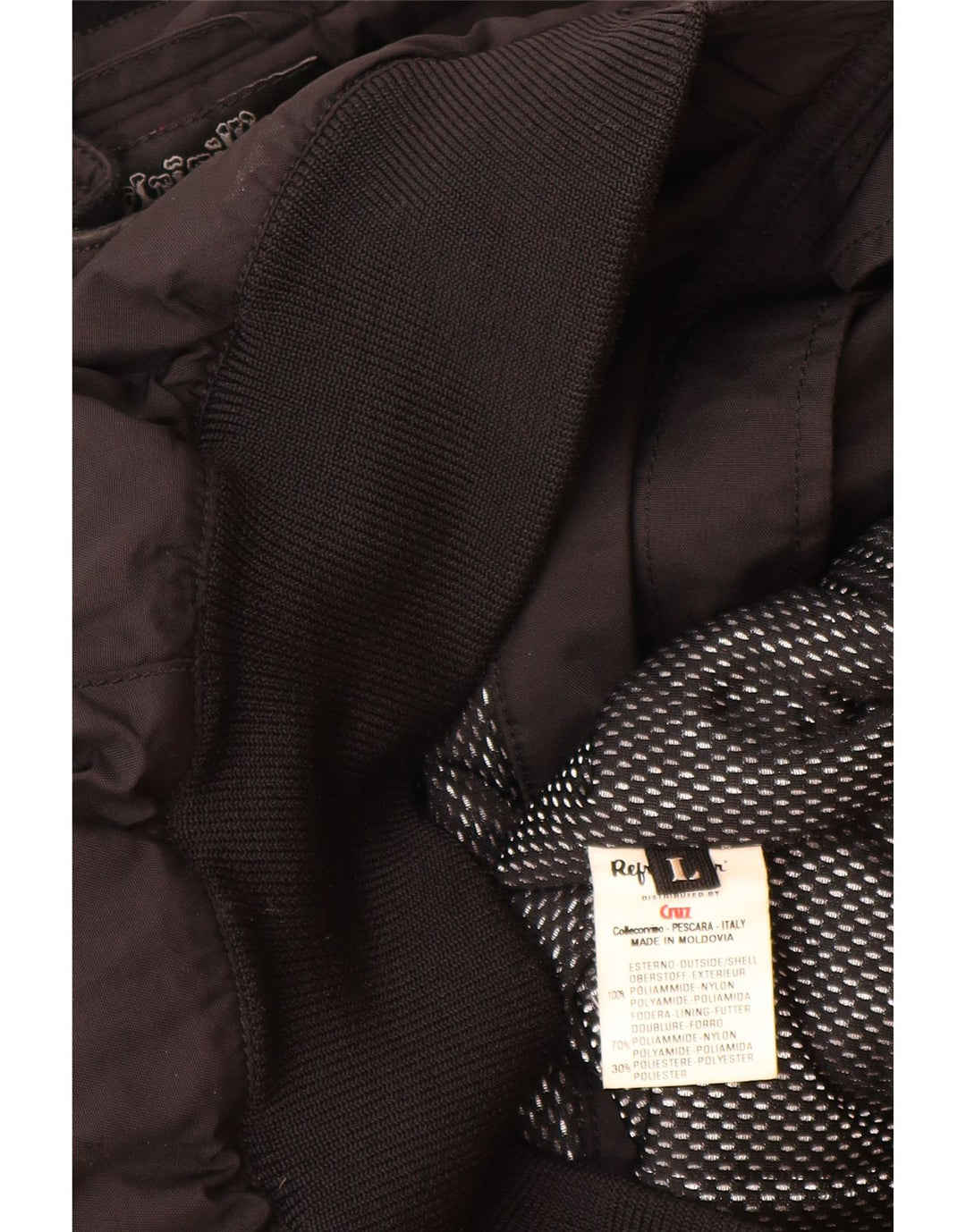 Refrigiwear Boys Bomber Jacket 13-14 Years Large Black Polyamide