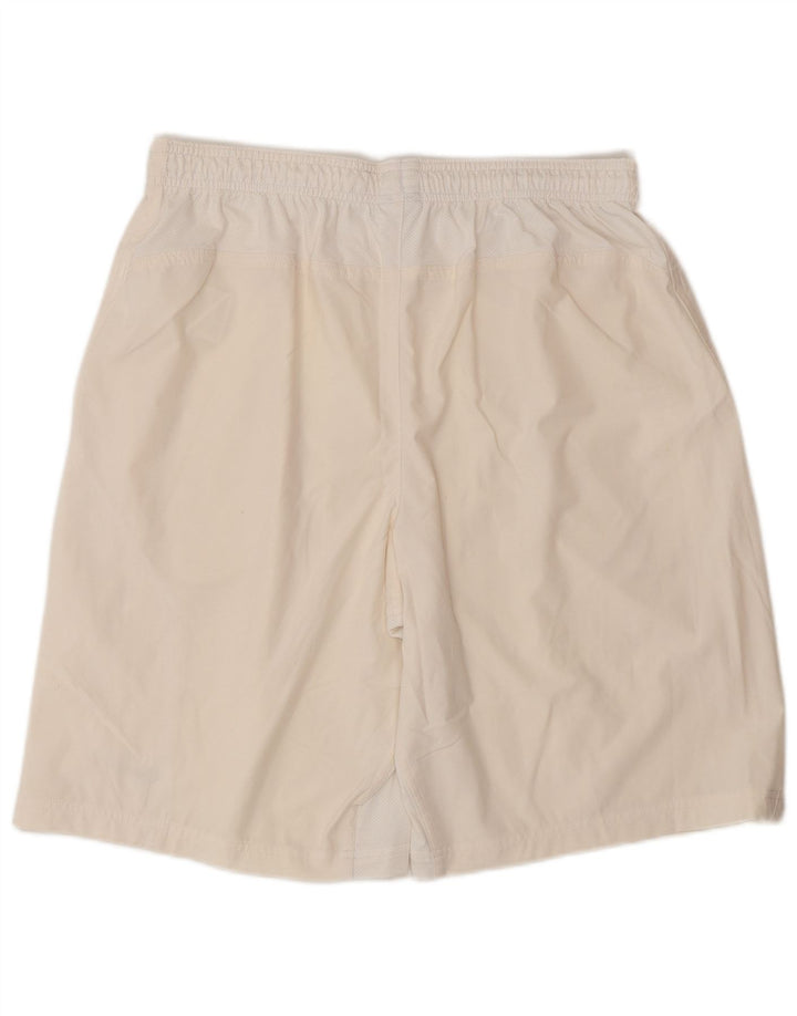 Nike Mens Dri Fit Sport Shorts Large Off White Polyester