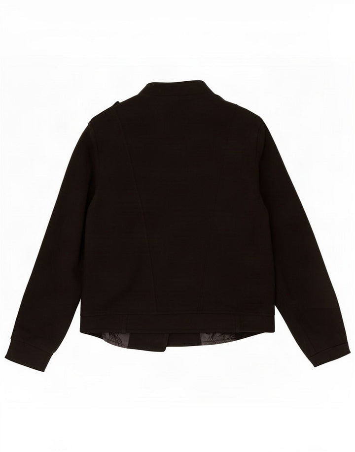 Vintage Womens Blazer Jacket UK 16 Large Black Polyester