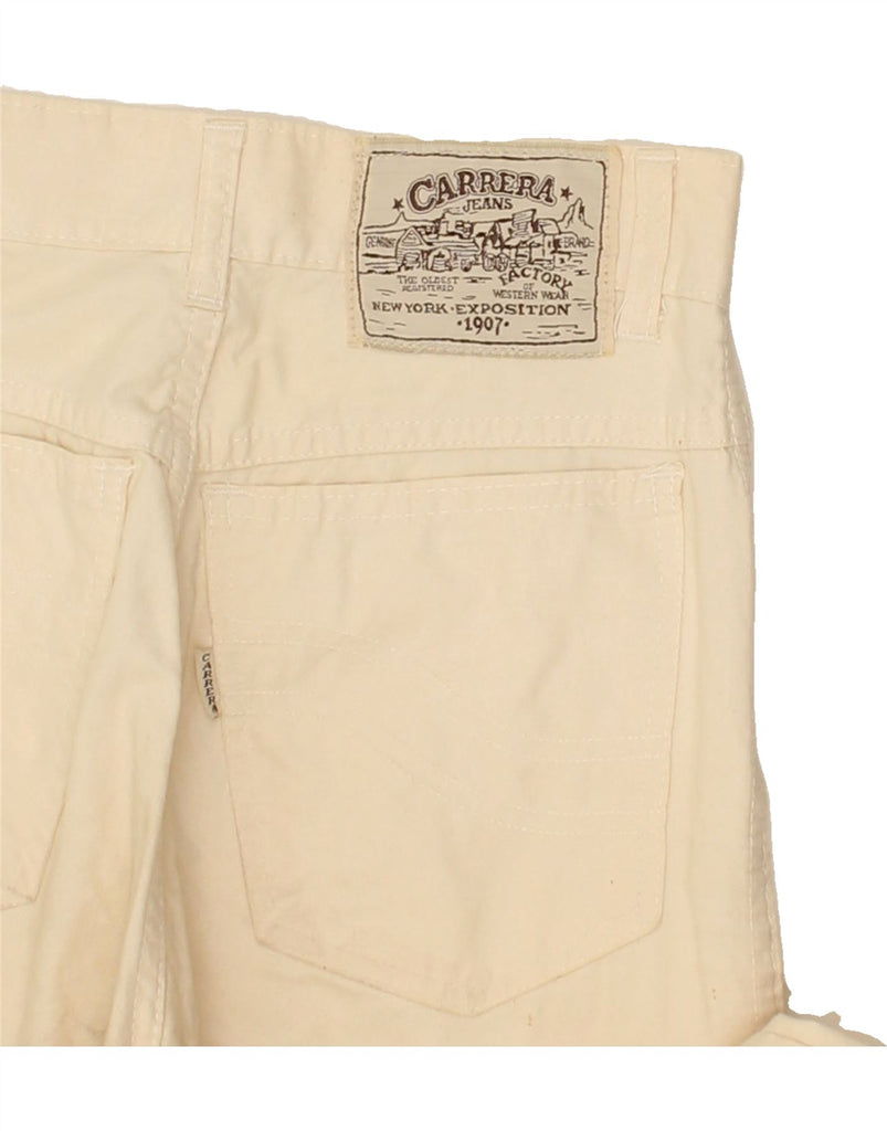 CARRERA Womens Slim Casual Trousers W28 L36  Beige | Vintage Carrera | Thrift | Second-Hand Carrera | Used Clothing | Messina Hembry 