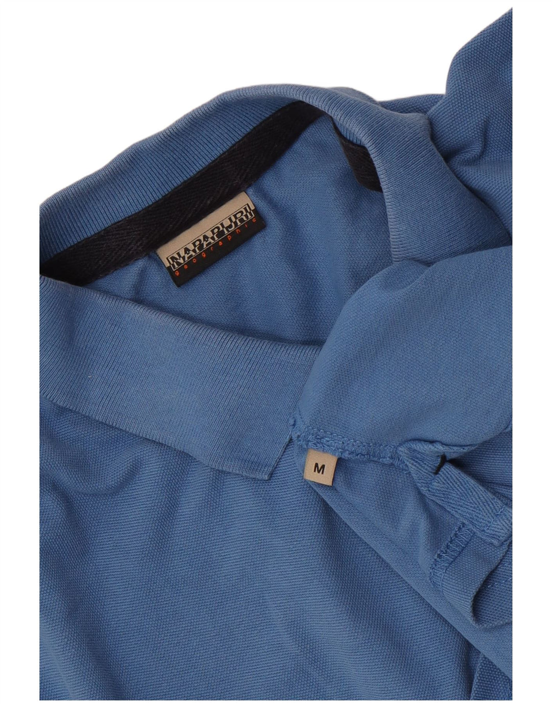 Napapijri Mens Polo Shirt Medium Blue