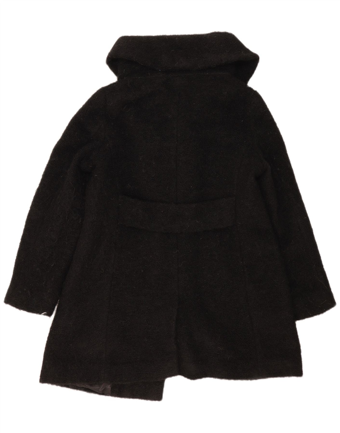 Marella Womens Overcoat UK 16 Large Black Mohair