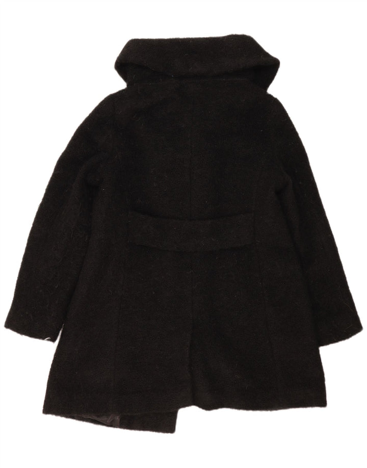 Marella Womens Overcoat UK 16 Large Black Mohair