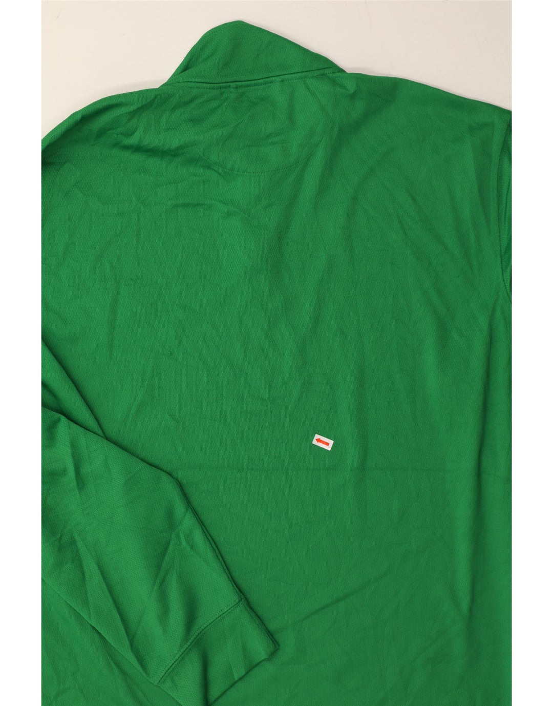 CHAPS Mens Zip Neck Pullover Tracksuit Top XL Green Polyester Vintage Chaps and Second-Hand Chaps from Messina Hembry 