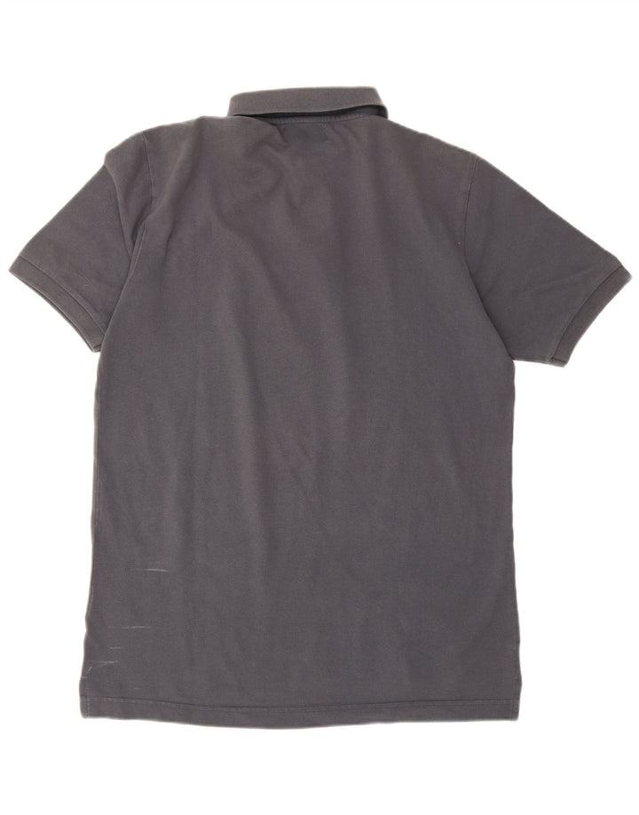 Kappa Mens Polo Shirt Large Grey Cotton
