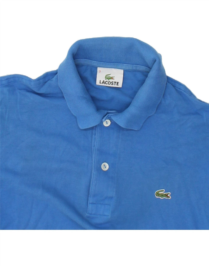 LACOSTE Mens Polo Shirt Size 3 Small Blue Cotton Vintage Lacoste and Second-Hand Lacoste from Messina Hembry 