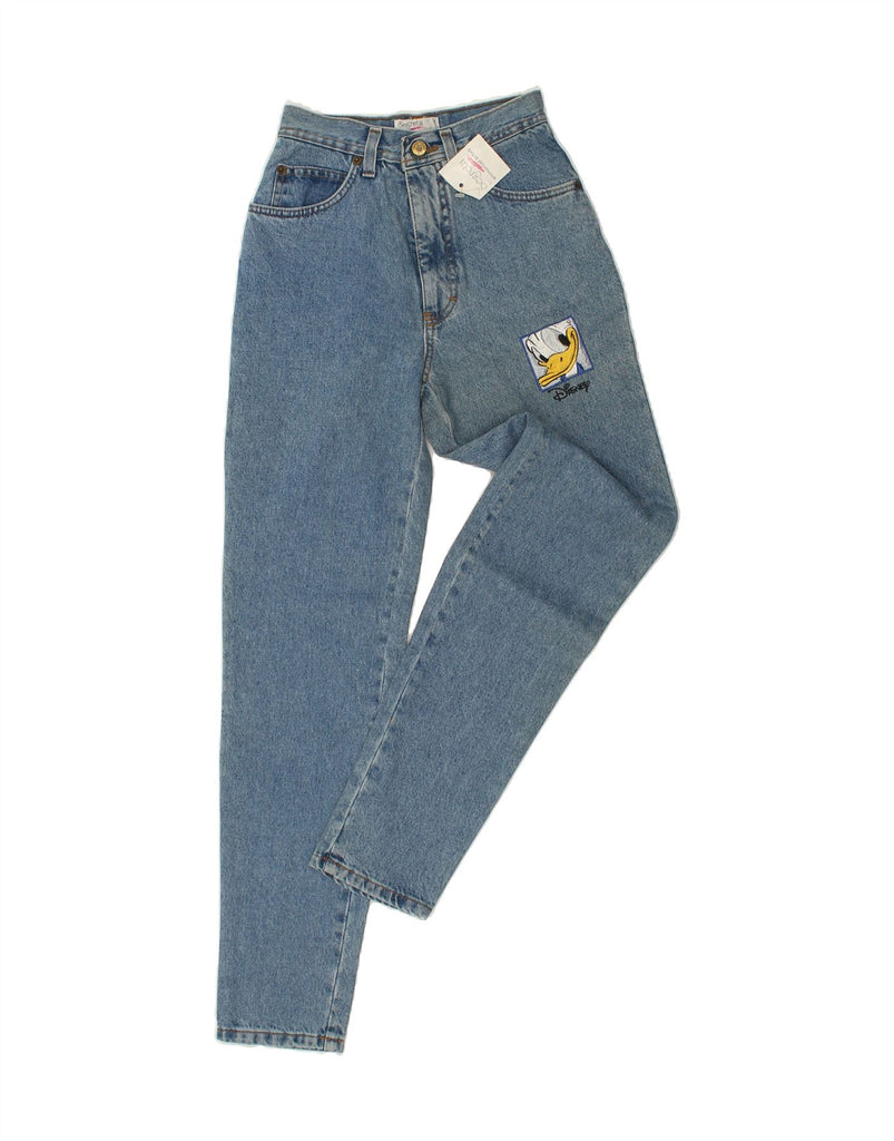 EMMANUEL SCHVILI Womens Disney Tapered Jeans IT 40 Small W24 L31 Blue | Vintage Emmanuel Schvili | Thrift | Second-Hand Emmanuel Schvili | Used Clothing | Messina Hembry 