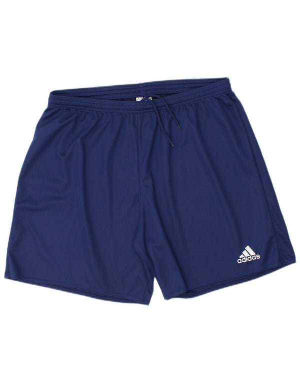 Adidas Mens Aeroready Sport Shorts XL Navy Blue Polyester