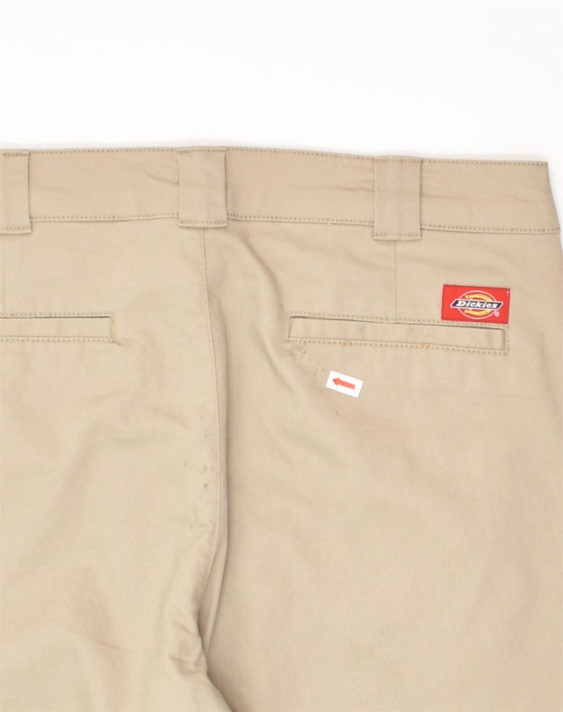 DICKIES Womens Flex Straight Chino Trousers US 11 Large W30 Beige Cotton | Vintage Dickies | Thrift | Second-Hand Dickies | Used Clothing | Messina Hembry 