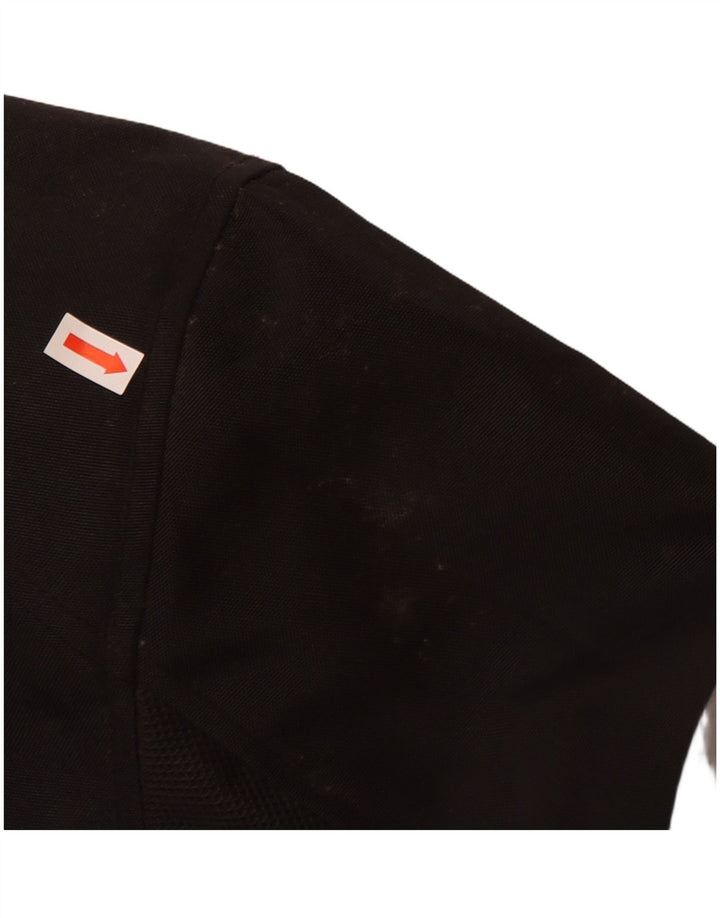 REVIT Mens Graphic Racer Jacket UK 36 Small Black Polyester