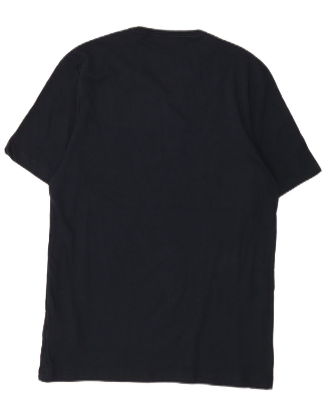 Hugo Boss Mens T-Shirt Top Medium Navy Blue Cotton
