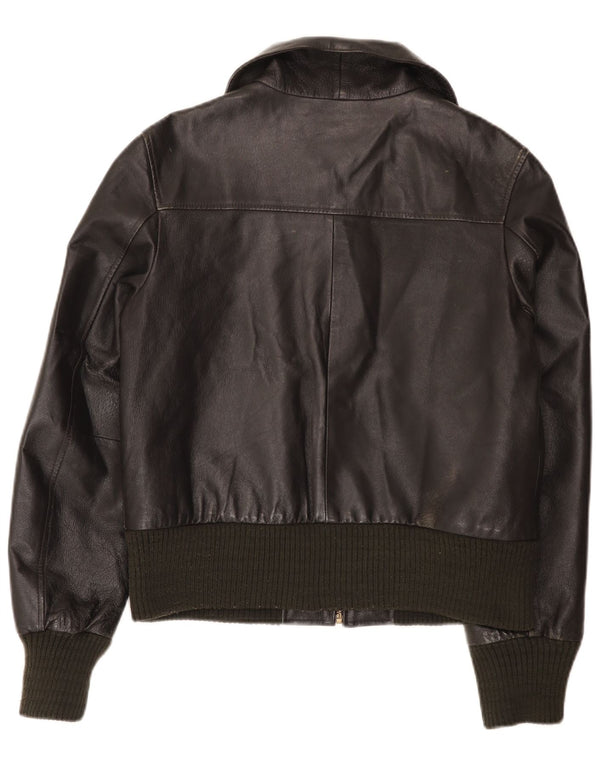 Conbipel Mens Leather Jacket IT 50 Large Black
