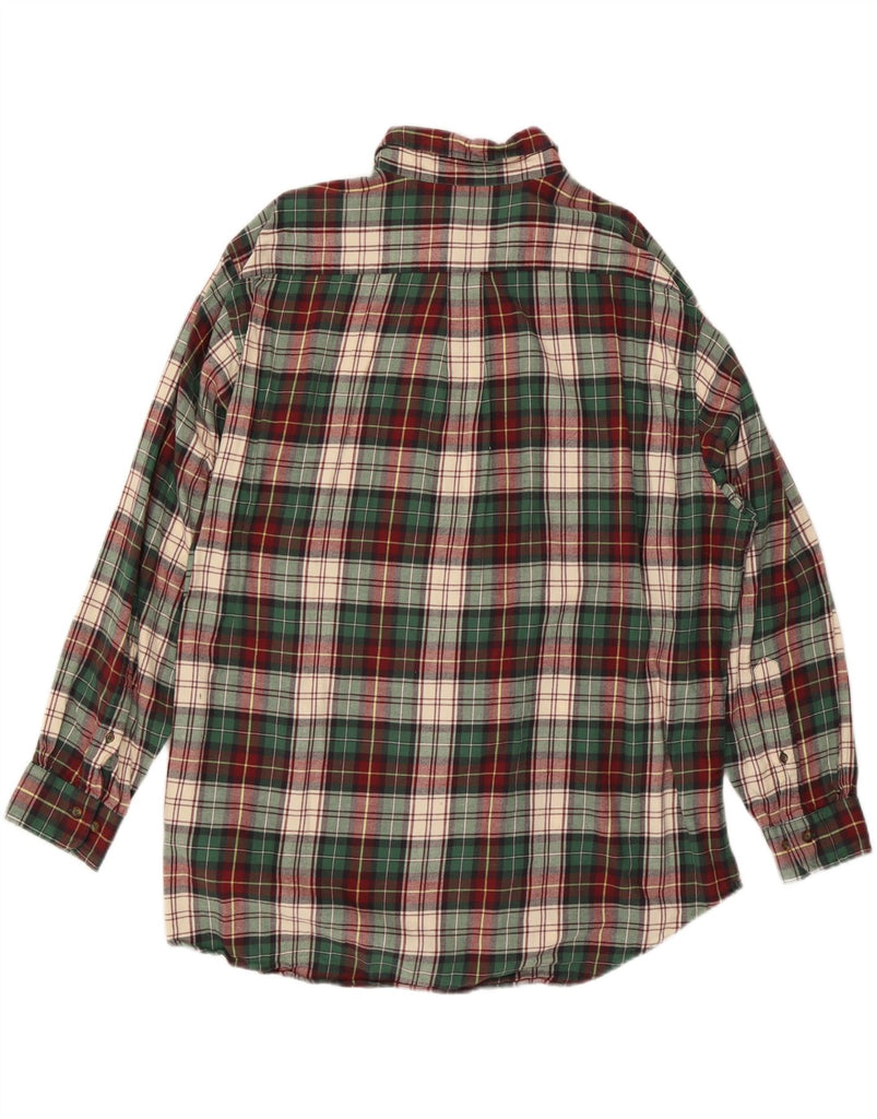 BROOKS BROTHERS Mens 346 Regular Fit Flannel Shirt 2XL Multicoloured Check Vintage Brooks Brothers and Second-Hand Brooks Brothers from Messina Hembry 