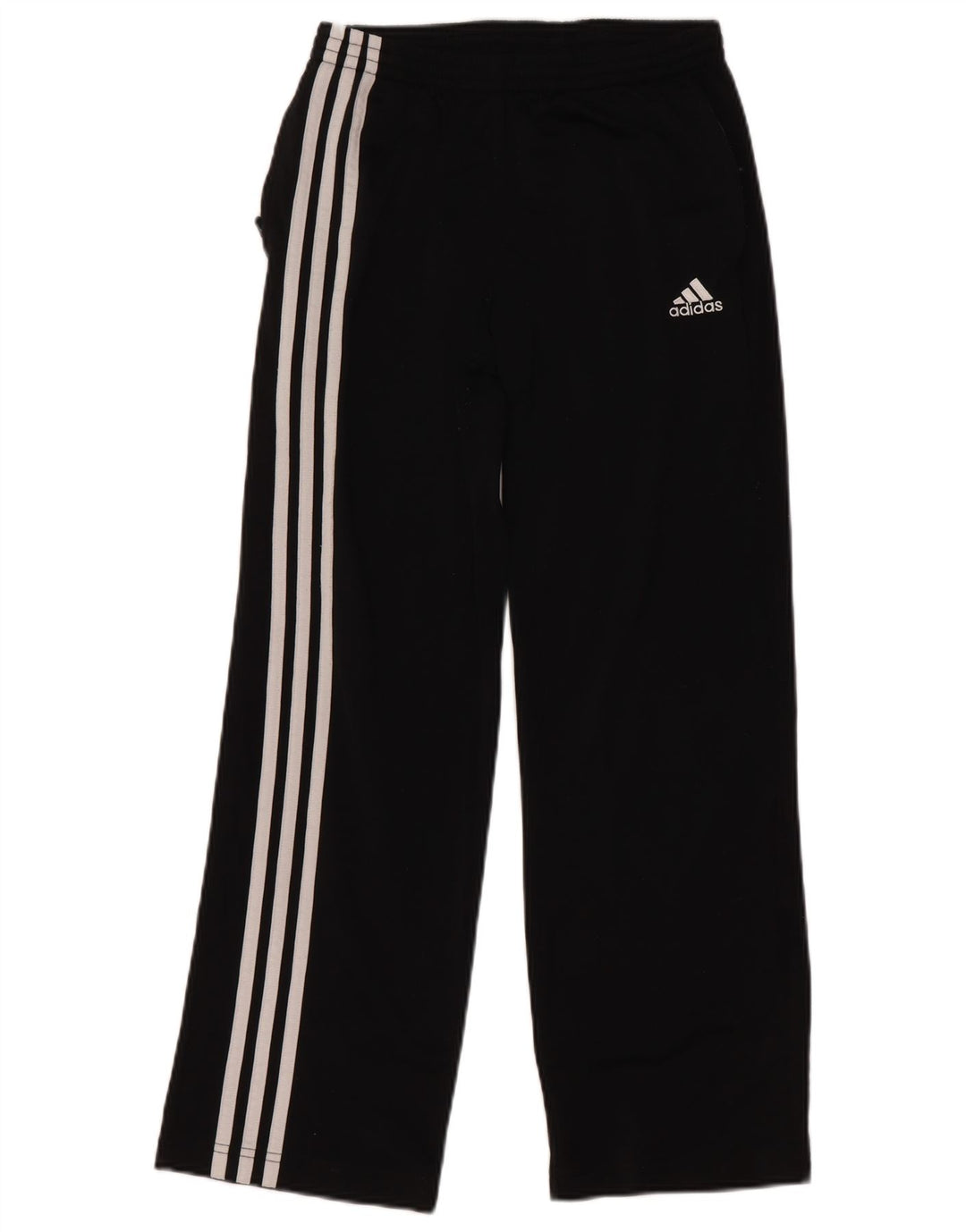 Adidas Girls Tracksuit Trousers 11-12 Years Black Polyester