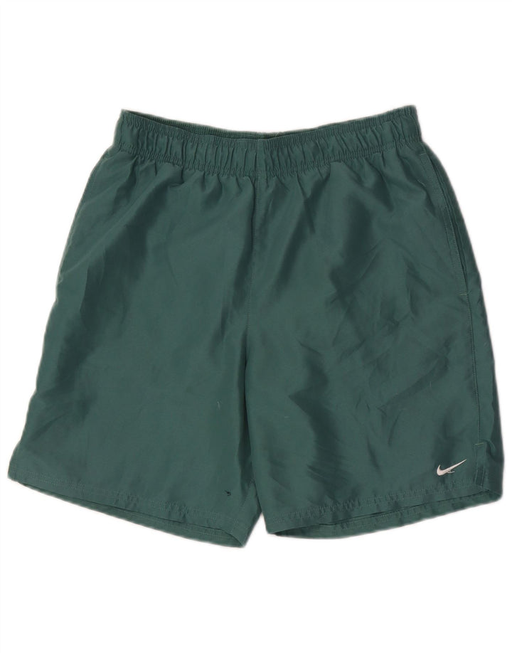 Nike Mens Sport Shorts Small  Green Polyester