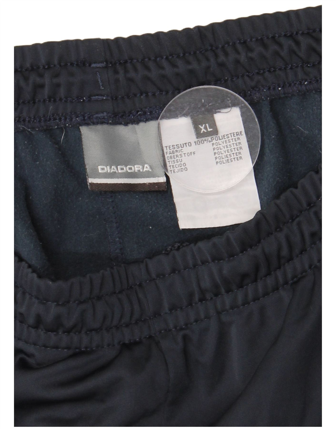 DIADORA Mens Tracksuit Trousers XL  Navy Blue Polyester